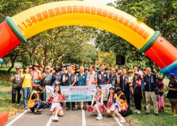 響應清潔隊員節-中市環保局辦健康促進健走活動