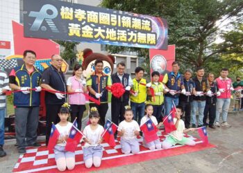 台中太平樹孝商圈休憩設施啟用-增添全新親子遊樂空間