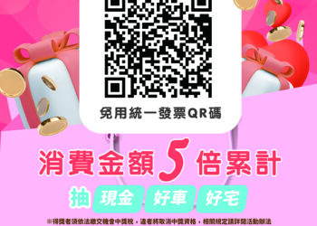全城搭小黃拚消費！台中購物節乘車證明登錄抽大獎