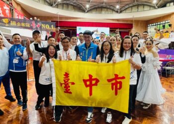 全民運運動舞蹈台中隊金牌數獨占鰲頭-運動局長恭賀團結爭勝