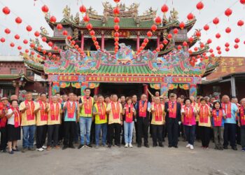 中市大里草湖太子宮建廟160年暨重建30周年宮慶-鄭副市長感謝庇佑鄉里