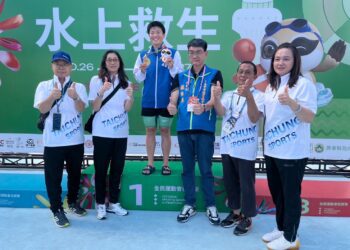 總積分暫居全國第一！-台中隊全民運表現搶眼-中市運動局長勉摘金奪冠、再創高峰