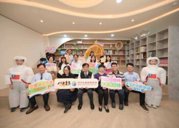 中市啟動全齡閱讀公益計畫-獲八方雲集公益贊助