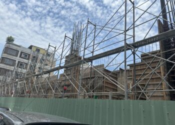 颱風「康芮」逼近-中市勞工局呼籲工地加強防颱安全措施