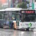 康芮颱風風雨漸強-中市公車末班車提早於今日17時收班