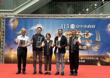 優良工程金安心選拔-中市水利局積極推動污水用戶接管獲表揚