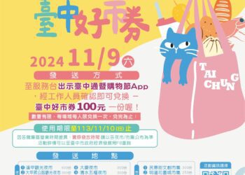 中市府攜20處夜市、市集推「百元好市券」-邀民作伙迺市仔再登錄購物節抽大獎