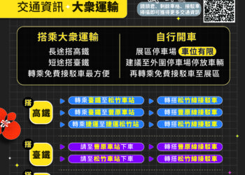 新社花海11/9登場-雙鐵捷運、接駁車交通攻略大公開！