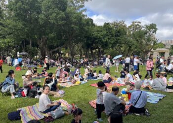 豐原葫蘆墩公園野餐日！逾千市民參與共享音樂、糕餅、童玩-大讚「來了就不想走」