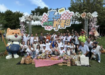 「釋fun多巴胺」！-台中市民野餐日主場地「中央公園」盛況同歡