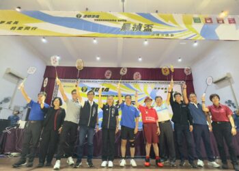 晨禎盃羽球公開賽台中熱烈開打 -近千名選手齊聚同場較勁
