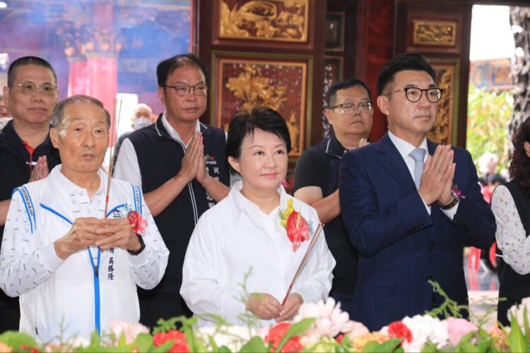 紫雲巖第14屆管委會今就職-主委吳勝隆連任9屆-盧市長祝福廟務昌隆