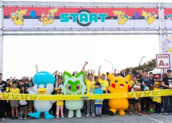 寶可夢路跑台中登場-!-上萬皮卡粉齊聚中央球場熱鬧尋寶