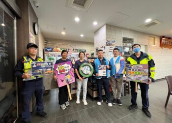 冬令食補拒酒駕-中市交通局聯合警察局宣導酒後代駕