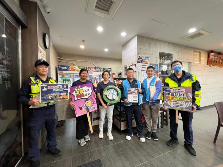 冬令食補拒酒駕-中市交通局聯合警察局宣導酒後代駕