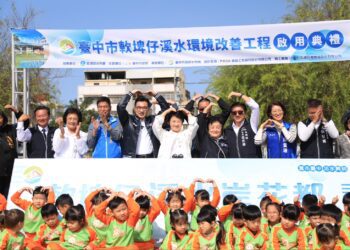 豐原展水岸花都新風貌！軟埤仔溪水環境改善工程斥資1億5千萬-盧市長：河川整治是任內重要施政目標
