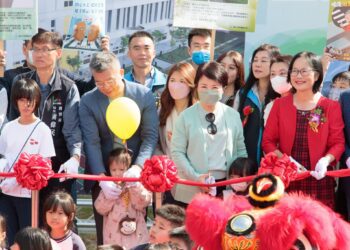 斥資逾億元!梧棲大德國小多功能活動中心啟用-盧市長:海線教育建設新里程碑