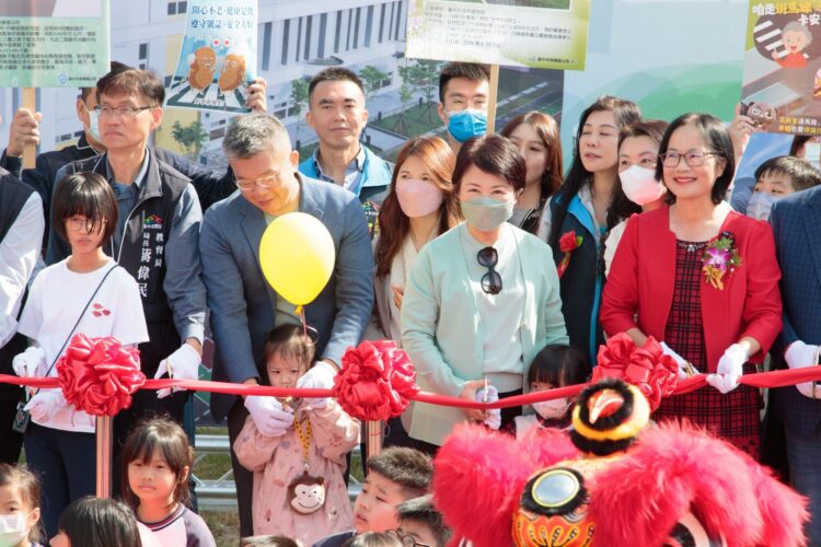 斥資逾億元！梧棲大德國小多功能活動中心啟用-盧市長：海線教育建設新里程碑