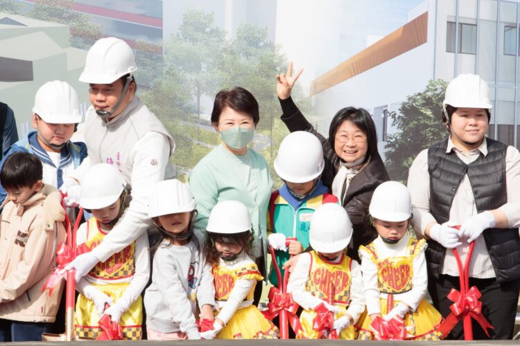 沙鹿鹿峰、鹿陽國小禮堂今動工-盧市長：送給孩子的教育大禮！