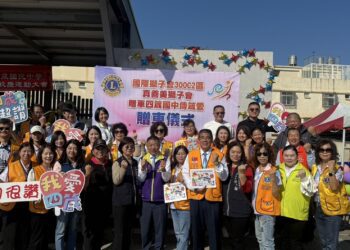 國際獅子會贈四箴國中公務車-中市教育局:感謝完善校園設施設備