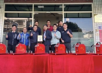 嘉惠市民-國帥工業捐贈中市消防局救災器材