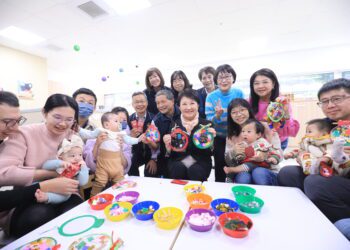 中部地方政府首座！中市府員工子女托嬰中心開幕-盧市長：照顧年輕人、幸福職場再升級