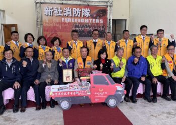 提升社區福祉-台中市東勢獅子會捐贈中市府消防警備車