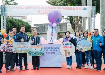 守護萬名師生安全！中市府推動沙鹿區台灣大道排水及人行改善工程