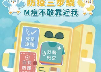獲得最佳防護！-中市衛生局提醒民眾完整接種2劑m痘疫苗 