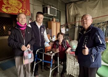 中市各區公所低溫關懷服務送暖獨老及弱勢族群-民政局長：感謝讓台中更美好- 