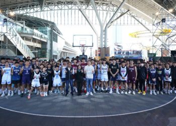 大專校院3×3籃球錦標賽決賽-全國強隊齊聚台中火車站熱烈開打