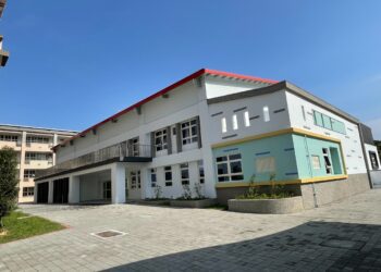 斥資3.2億再創教育與交通新標竿！-大里立新國中活動中心主體工程完工