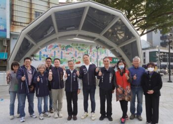 北區文心中清廣場全新亮相！中市建設局融合地方記憶打造人氣新地標