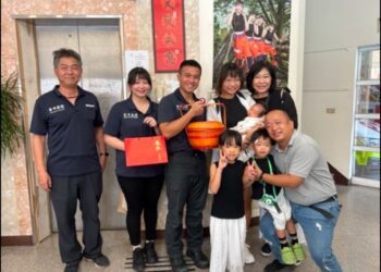 助產救護成焦點！台中消防英雄張文鴻榮登消防形象月曆