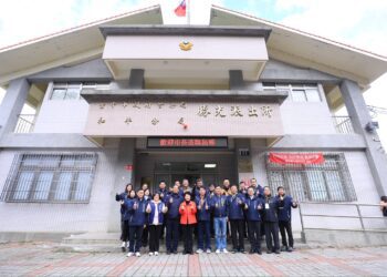 距市區174公里「台中最偏遠派出所」!盧市長年前慰勞勝光派出所員警:感謝堅守崗位守護市民