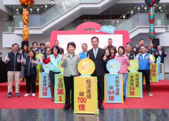 台中購物節逾700億產值蟬聯全國第一！盧市長親抽千萬好宅得主：感謝全民與三國使節支持