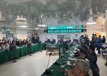 立院交委會考察水湳轉運中心國道客運專用道 -鄭副市長：盼中央多幫忙