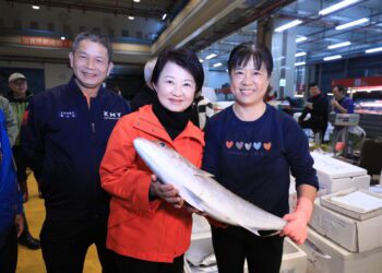 盧市長春節前視察魚市、果菜市場-關心調配供給量