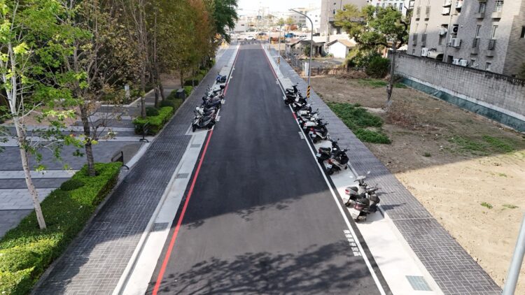中市打造人本交通環境-南區福田一街開闢工程完工通車!