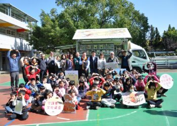 台中九庄媽特色教材首發-文資傳承走進新社課堂！