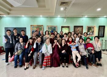 古典優雅與現代魅力交織-中市中山藝文走廊藝展開跑