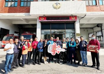 強化中市防救災能量-元鴻應用材料公司捐贈消防警備車