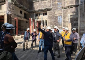 「安全第一」春節不鬆懈-！中市都發局、住宅處視察社宅工地