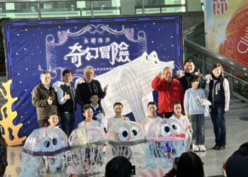 中市農業局「翠谷之心」燈區獲美國繆思設計大獎-今年燈會推出「海洋奇幻」燈區