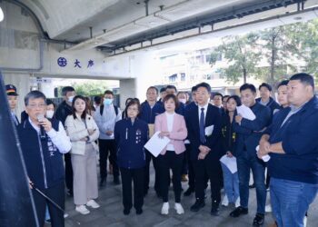 立院考察山線鐵路高架化審議進程-賴副市長：盼中央儘速核定並給予更高補助