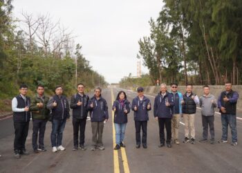 迎接「台中海洋館」開館倒數！-建設局完成館前道路銜接北堤路工程