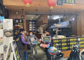 春節攤商市集多！中市消防局年前走訪商圈　揭瓦斯安全四重點