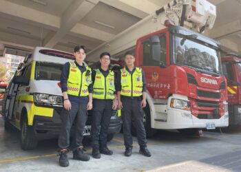 守護城市！中市高級救護技術員成功接生女嬰