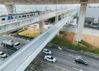 串聯綠空廊道最後一哩路！潭子區環中東路自行車跨橋開放使用