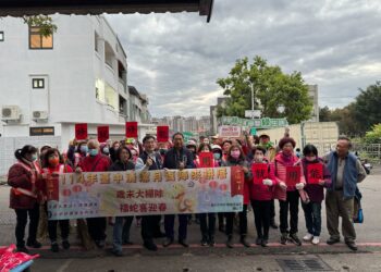 響應台中清潔月-2萬環保志工逗陣除舊迎新春